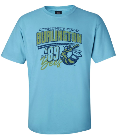 Burlington Bees Blue '89 T-shirt