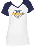 Bees GIRLS YOUTH Navy/White Crepe T-shirt