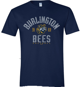 Burlington Bees Navy SIMPLE T-shirt
